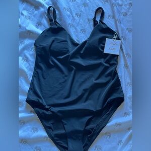 Mindy x Andie The Marco One Piece Black Swimsuit SZ XL NWT